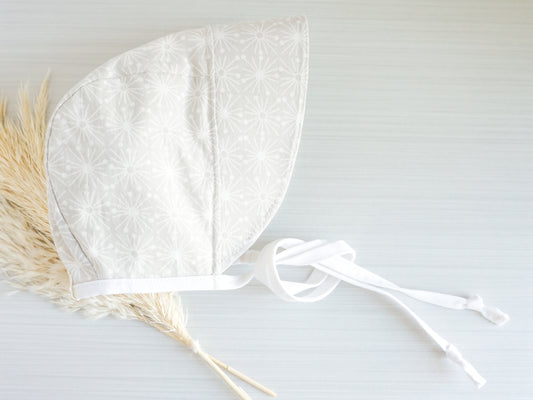 Bonnet - Starburst - Size 0-3 months (Ready to Ship)