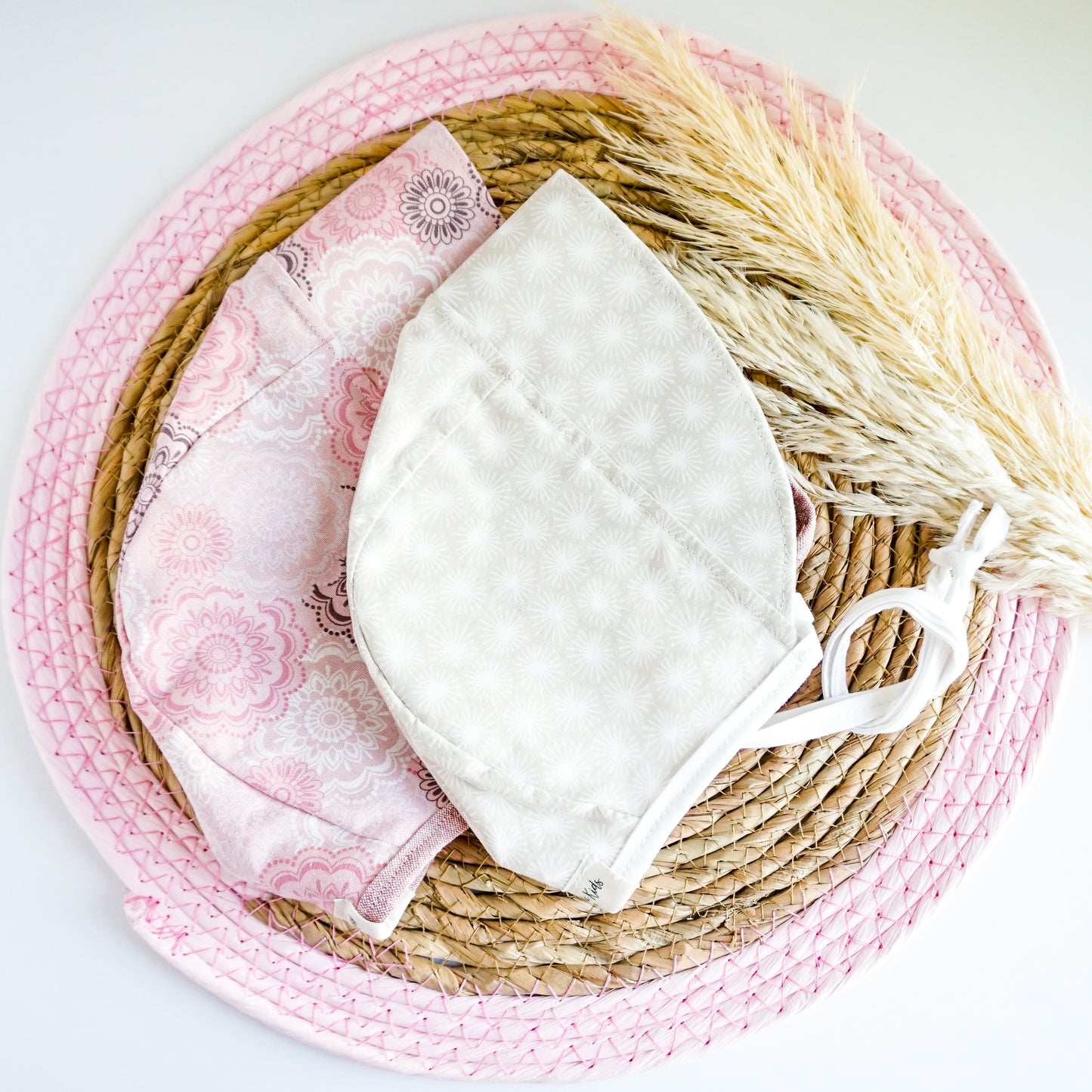 Bonnet - Neutral Firework - Size 0-3 months (Ready to Ship)