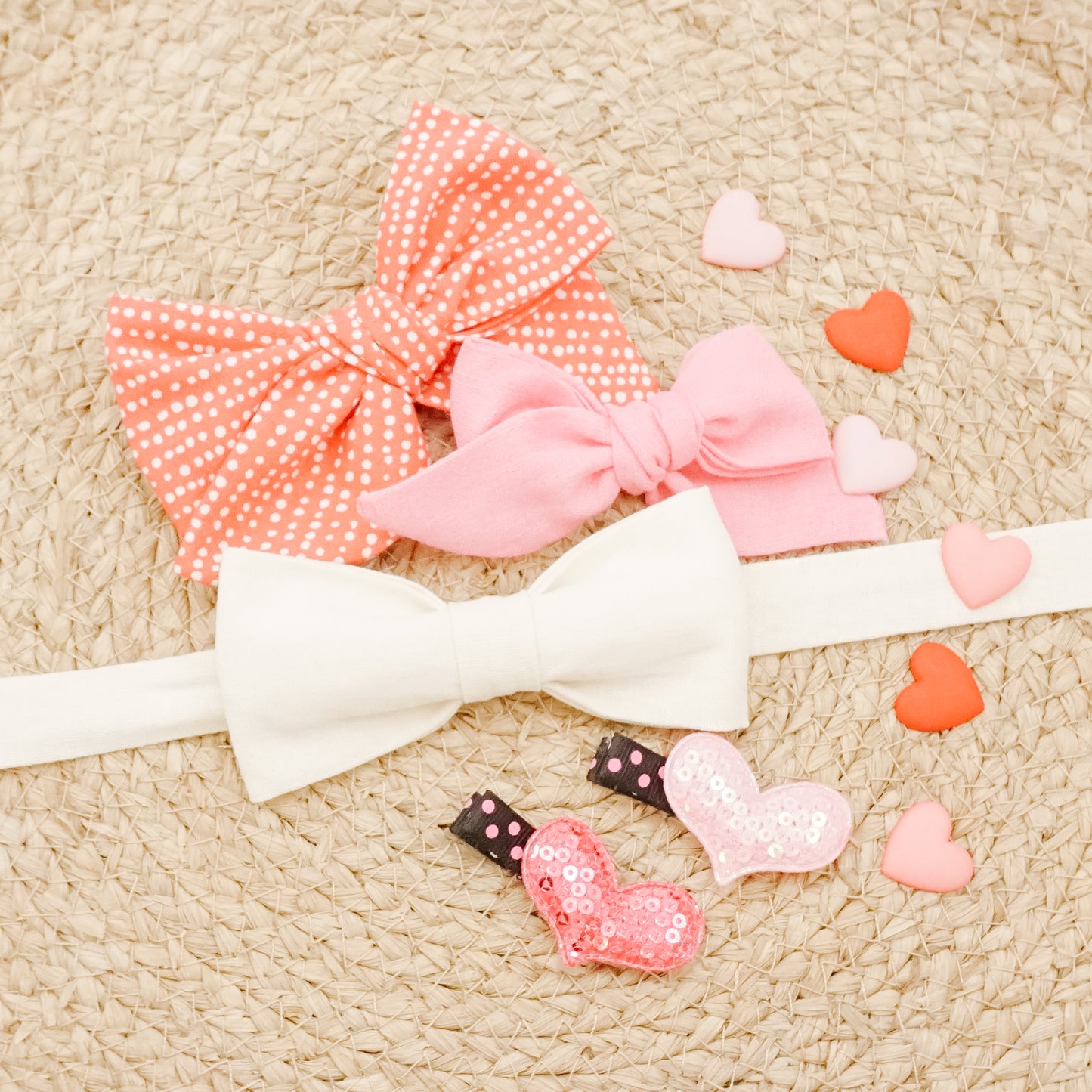 Adjustable Bowtie - Ivory Linen