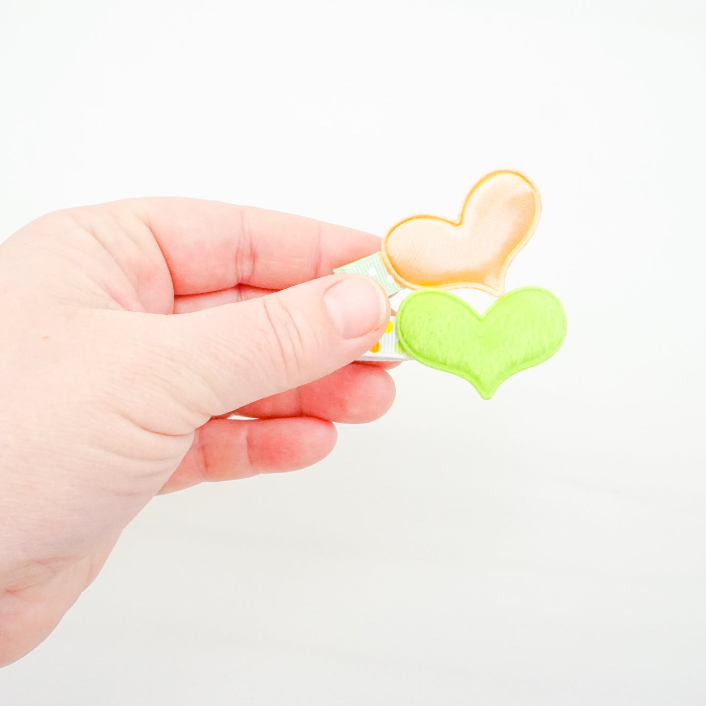 Heart Alligator Clips - Pack of 4, picked at random