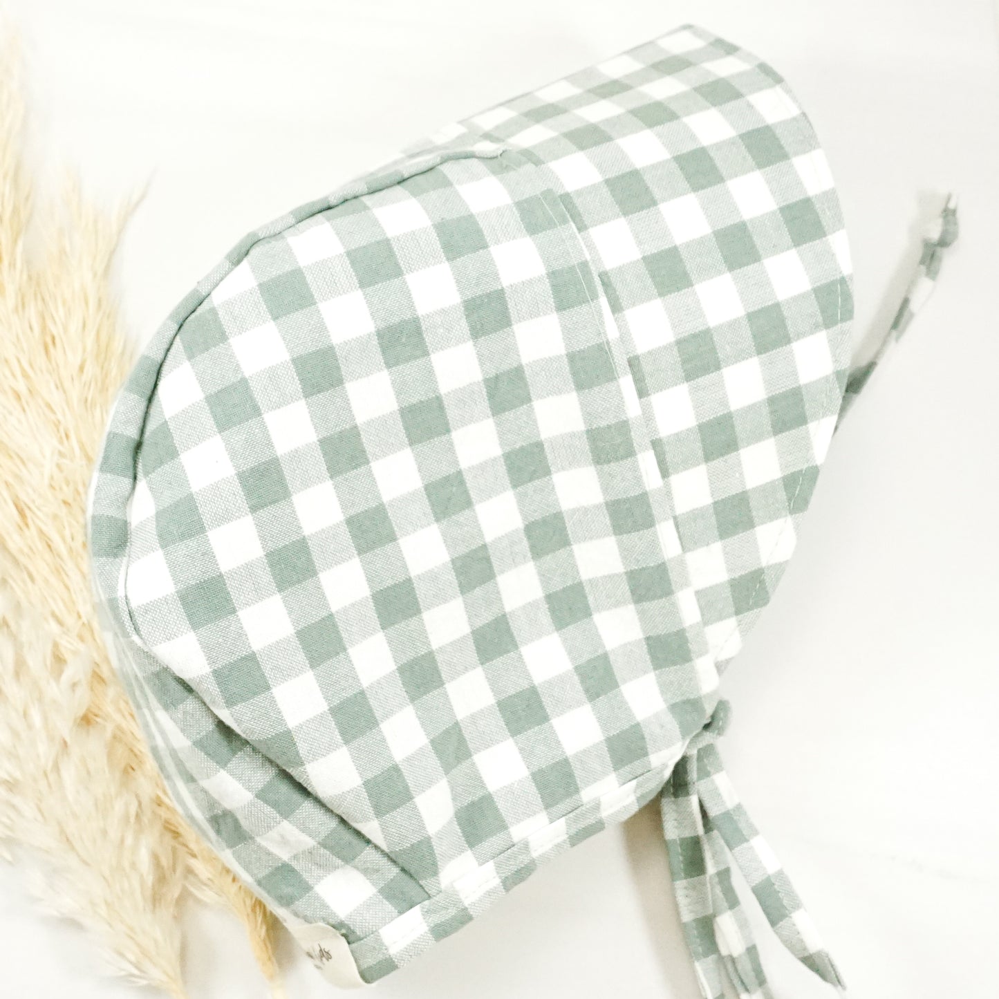 Bonnet - Dark Dinosaur - Size 6-12 months (Ready to Ship)