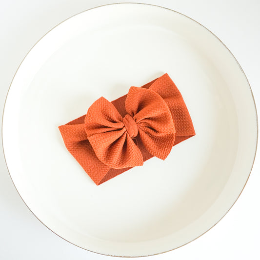 Messy Headwrap - Rust