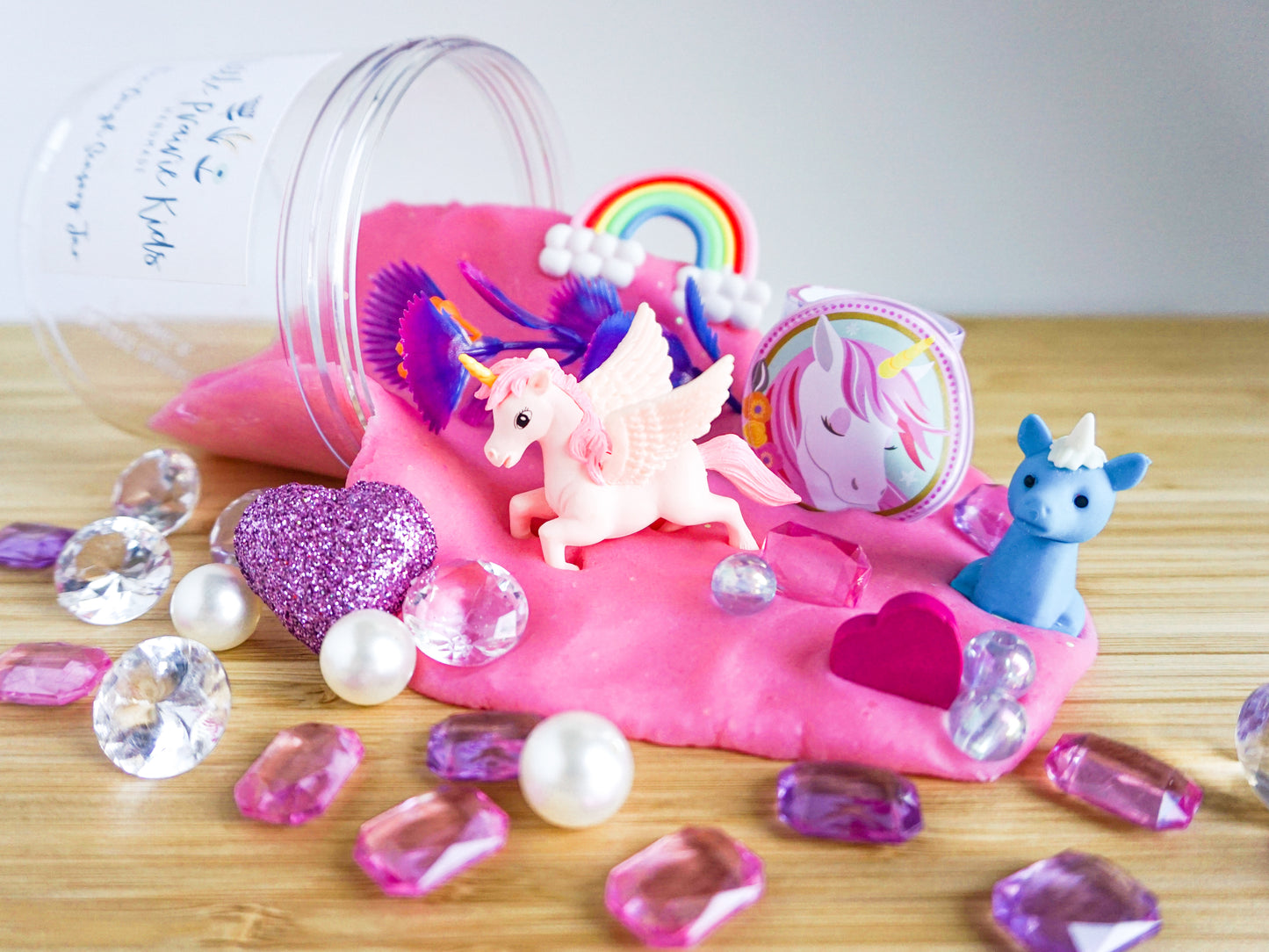 Fun Dough Sensory Jar - Unicorn Theme