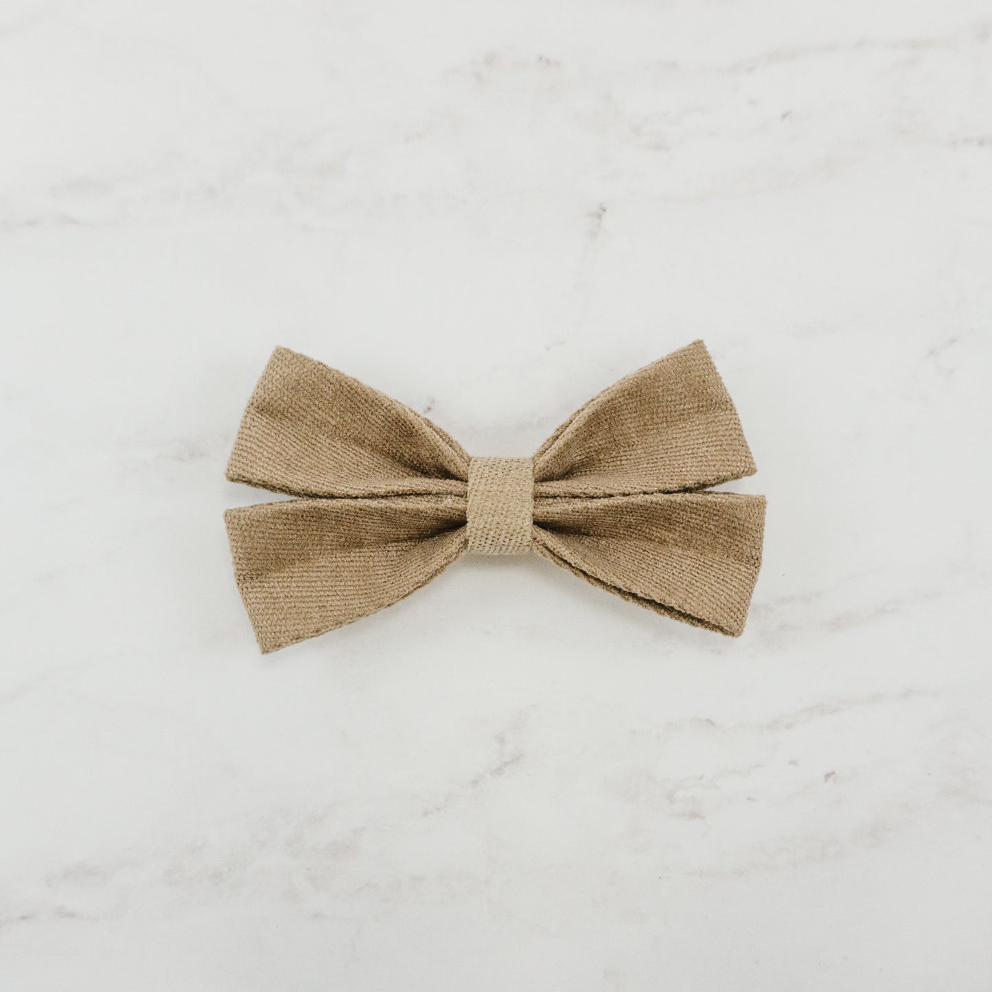 Daisy Bow - Light Grey, Navy, Khaki, Rust, Cranberry, Blush, Beige