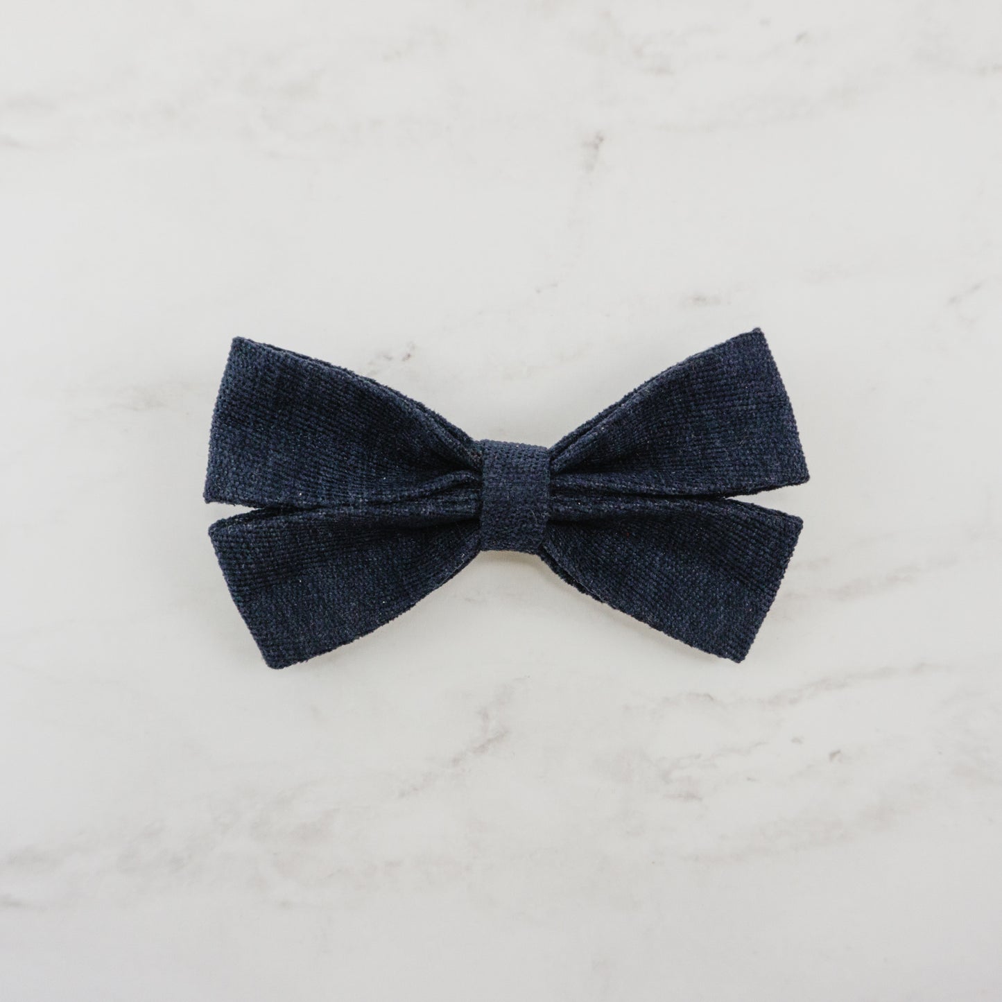 Daisy Bow - Light Grey, Navy, Khaki, Rust, Cranberry, Blush, Beige