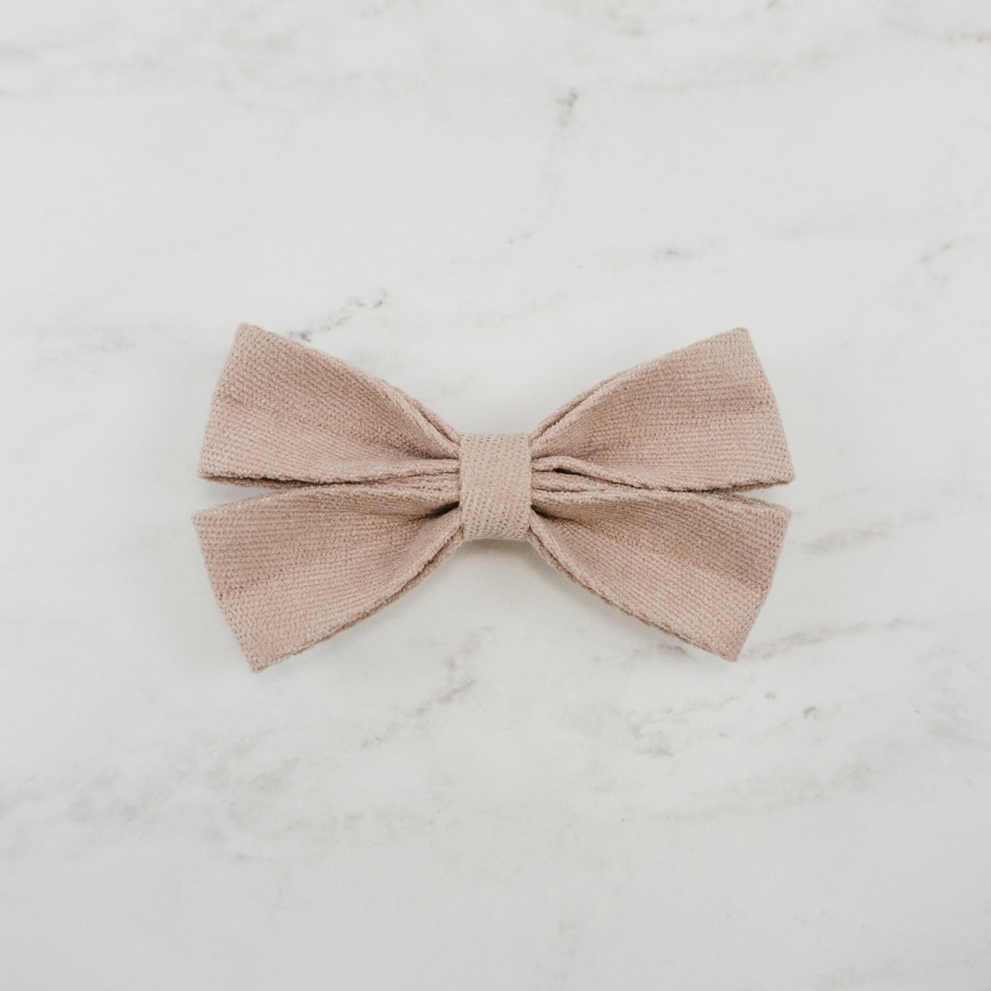 Daisy Bow - Light Grey, Navy, Khaki, Rust, Cranberry, Blush, Beige