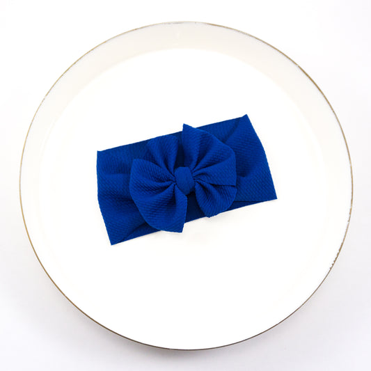 Messy Headwrap - Royal Blue