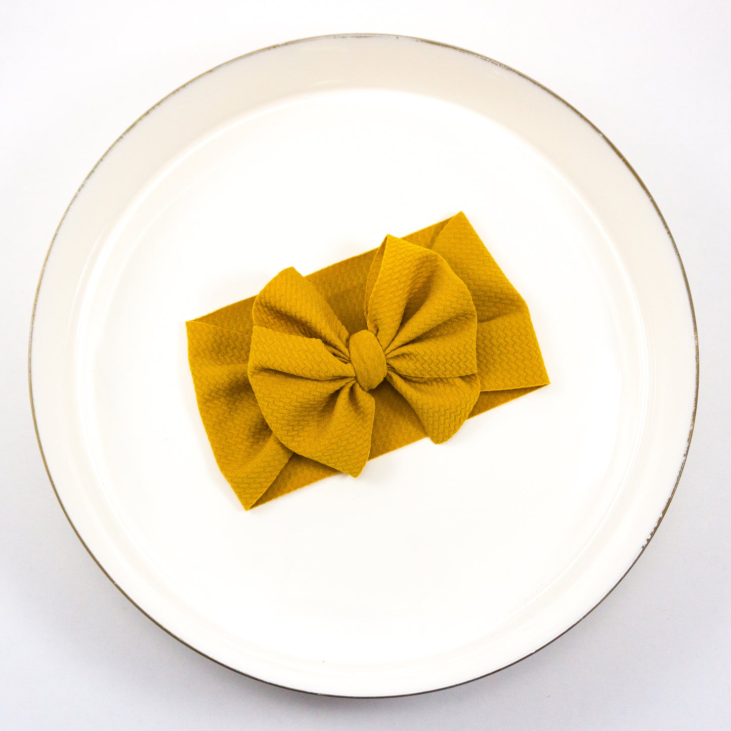 Messy Headwrap - Mustard Yellow