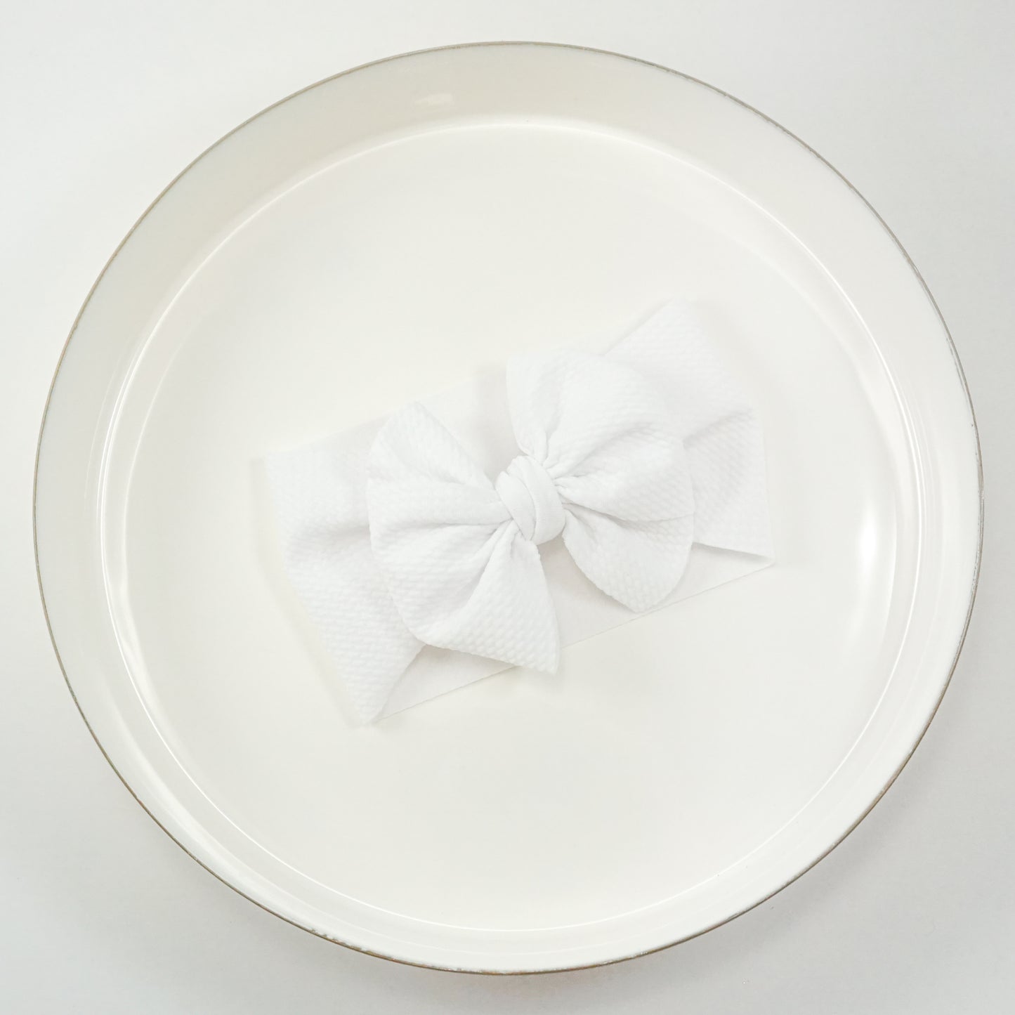 Messy Headwrap - White