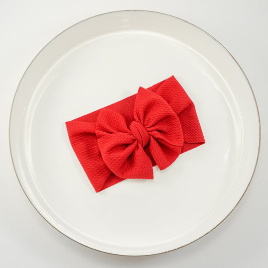 Messy Headwrap - Red