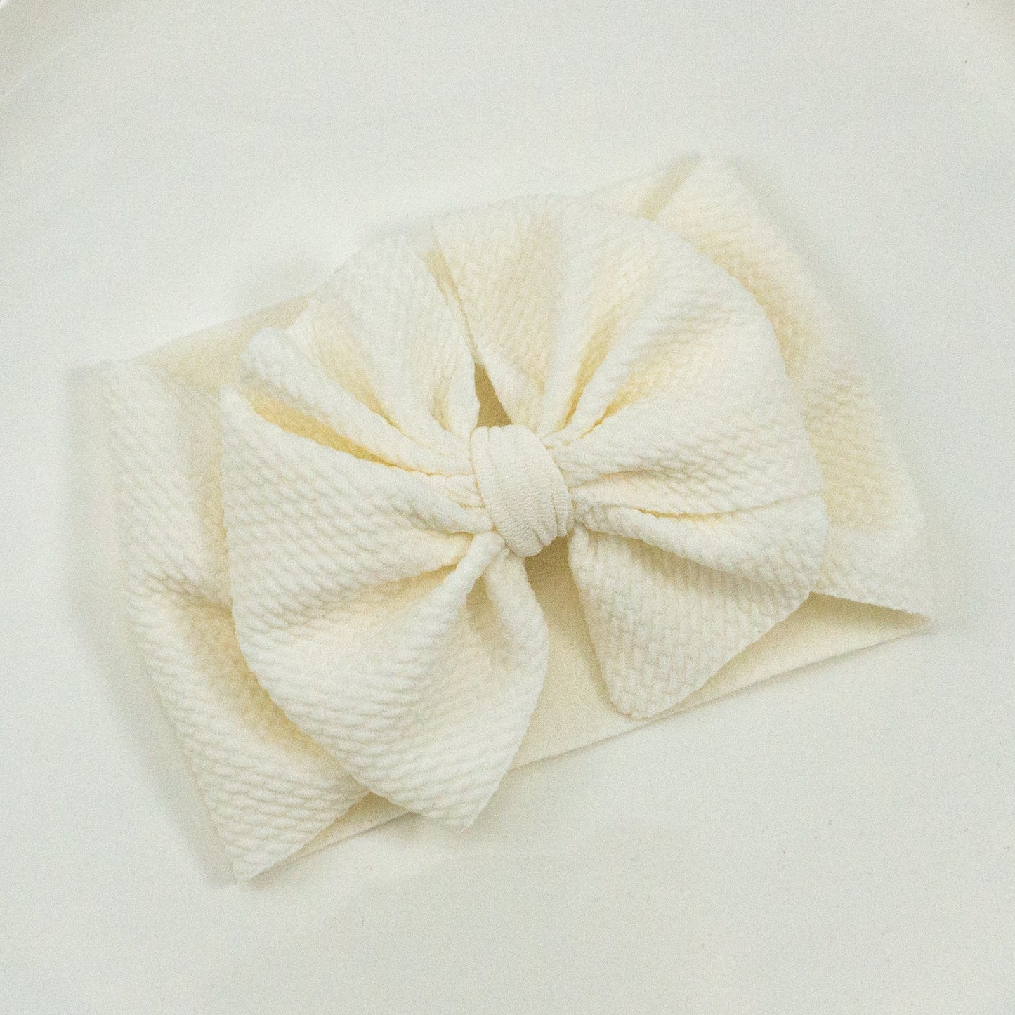 Messy Headwrap - Antique White