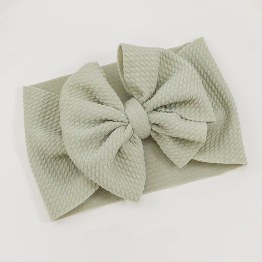 Messy Headwrap - Prairie Green