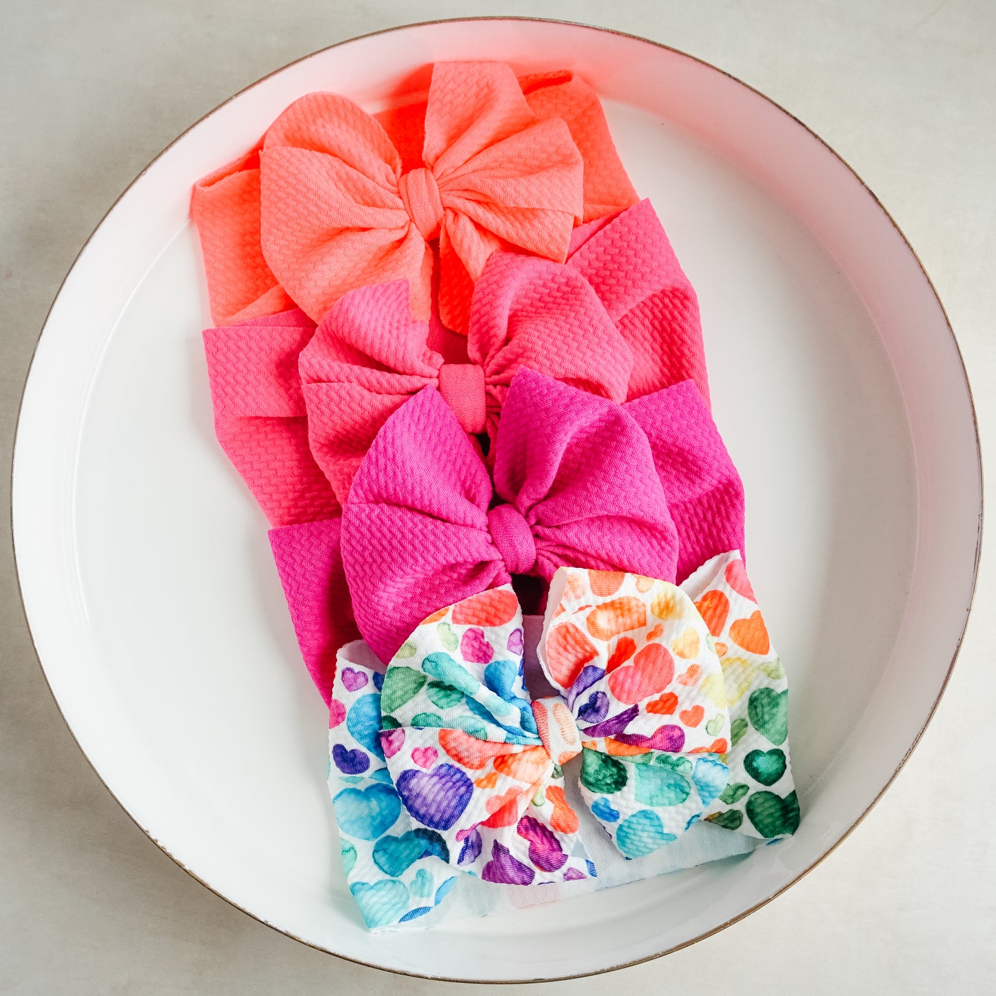 Messy Headwrap - Raspberry