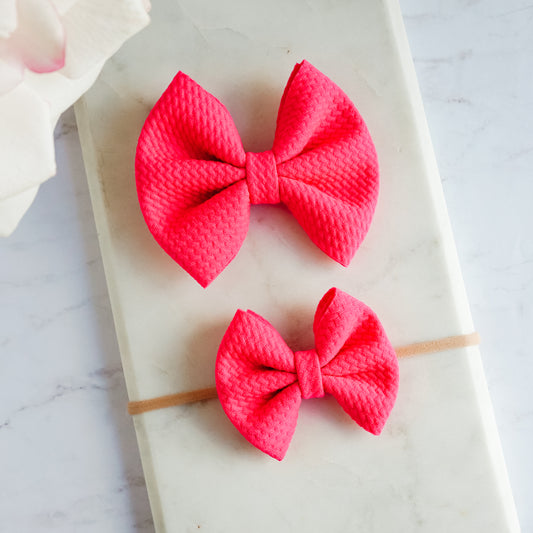 Liverpool Bow - Fuschia