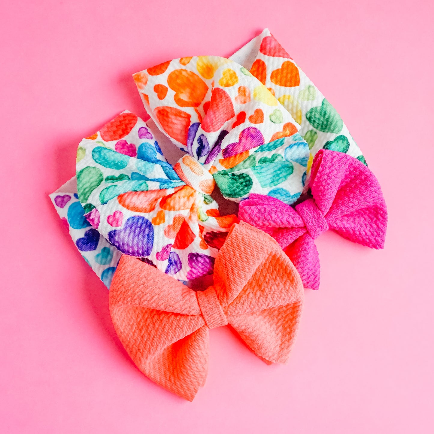 Liverpool Bow - Neon Coral