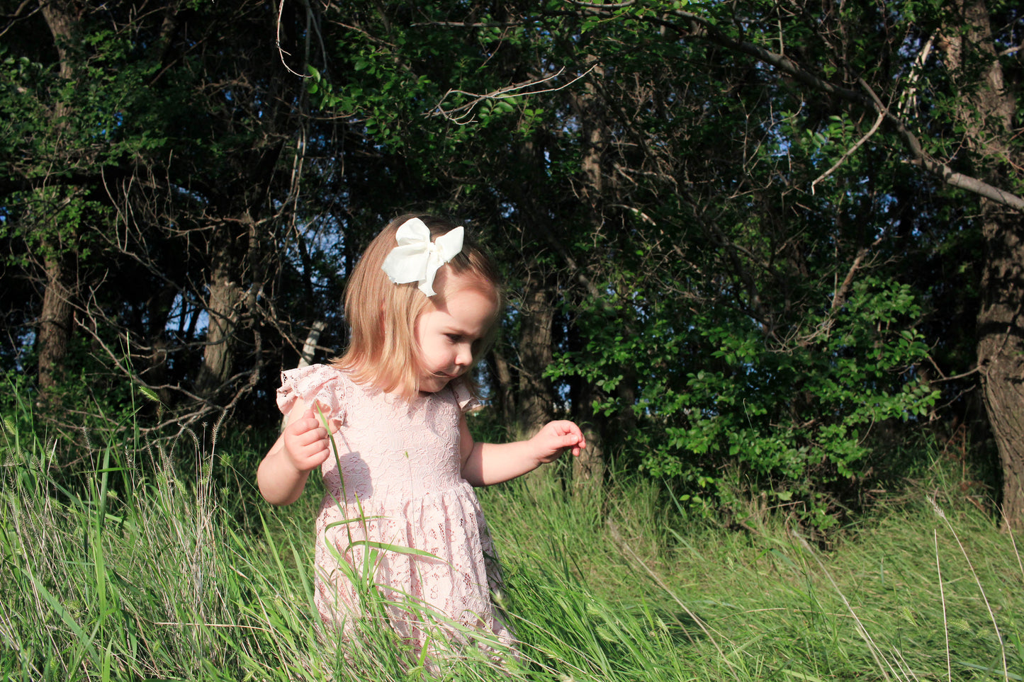 Handtied Silk Bows - Light Sage Green