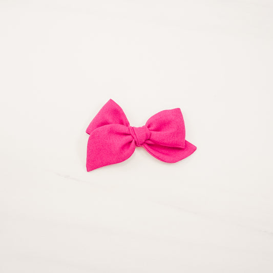 Handtied Fabric Bow - Watermelon