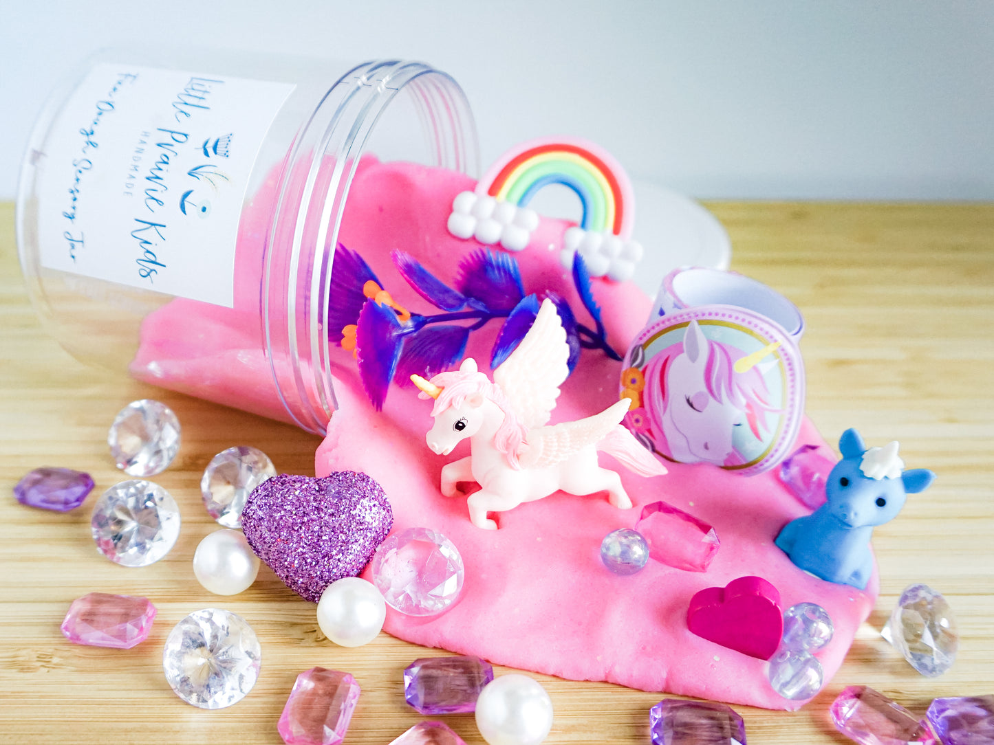 Fun Dough Sensory Jar - Unicorn Theme