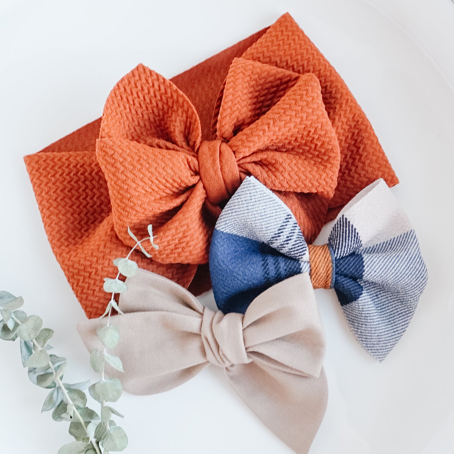 Liverpool Bow - Navy Tartan